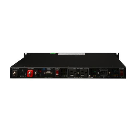 AIMS Power 1000 Watt Pure Sine Power Inverter - Negative 48V 1U Telecom & Data Centers 120VAC w/Automatic transfer
