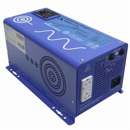 AIMS Power 1500 WATT PURE SINE INVERTER CHARGER 12 VDC to 120 VAC