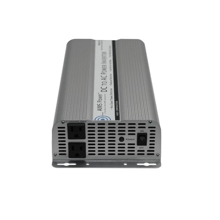 AIMS Power 2500W Modified Sine Power Inverter 12VDC to 120VAC for Tools, RVs, and Backup Power