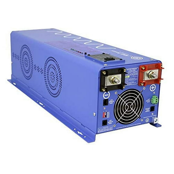 AIMS Power 4000 Watt Pure Sine Inverter Charger 48Vdc & 240Vac Input to 120 & 240Vac Split Phase Output 50 or 60 Hz