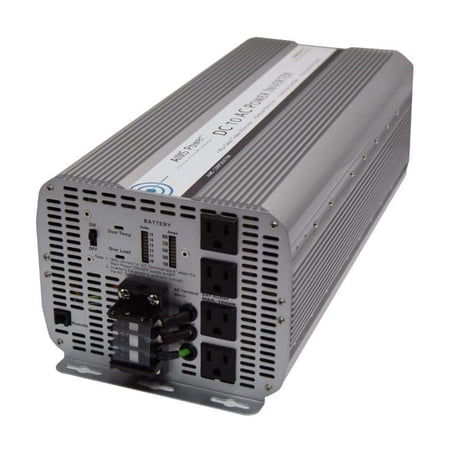 AIMS Power 5000W Modified Sine Power Inverter 48VDC to 120VAC for Heavy Loads, Homes, and Tools