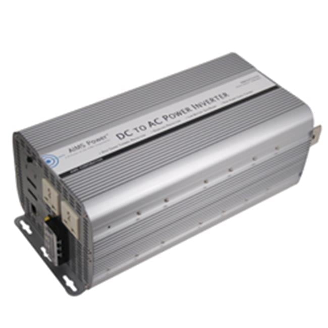 AIMS Power 5000W Modified Sine Power Inverter 12VDC to 220/230VAC (Not Split Phase) for Tools, Compressors, and Pumps