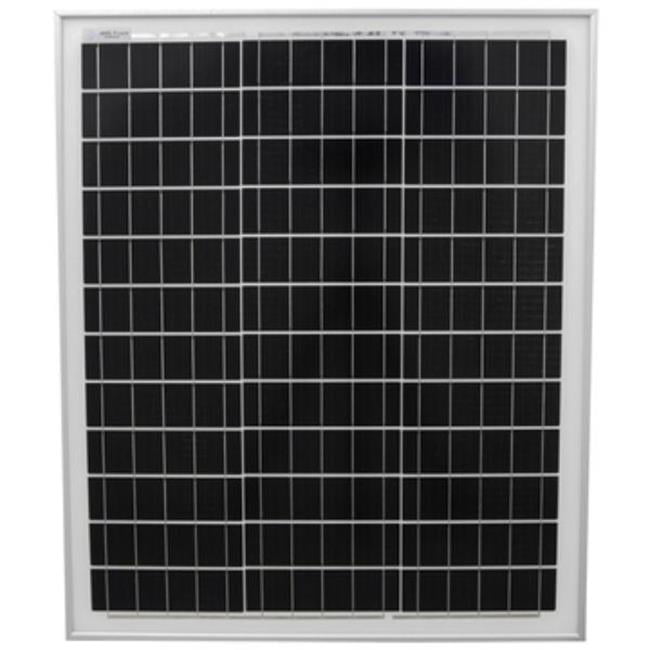 AIMS Power PV50MONO 50W Solar Panel Mono Aluminum Frame Ground & Roof Mount