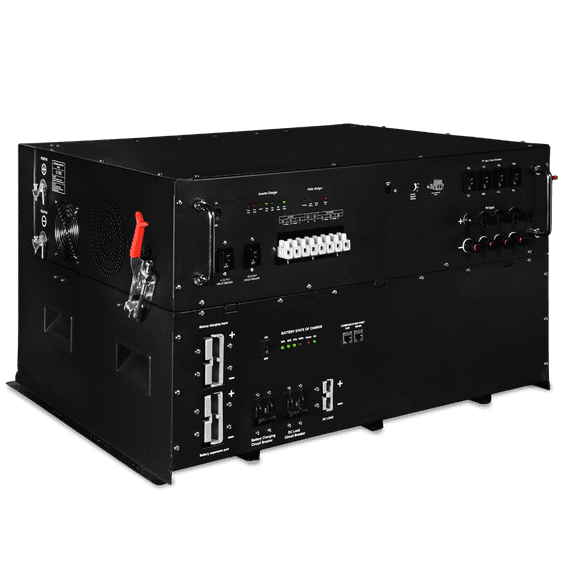 AIMS Power Onboard Solar Generator 5.12kWh Heavy Duty for RVs, Solar, and Job Sites