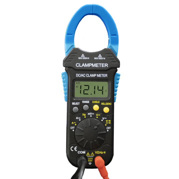 AIMS Power Digital Clamp Meter Auto Range DC/AC 600V True RMS