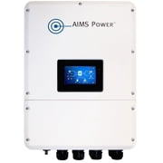 AIMS Power 9.6kW Hybrid Inverter Charger with 15kW Solar Input and Grid-Tie Backup for Homes, Solar Arrays, and Grid Tie