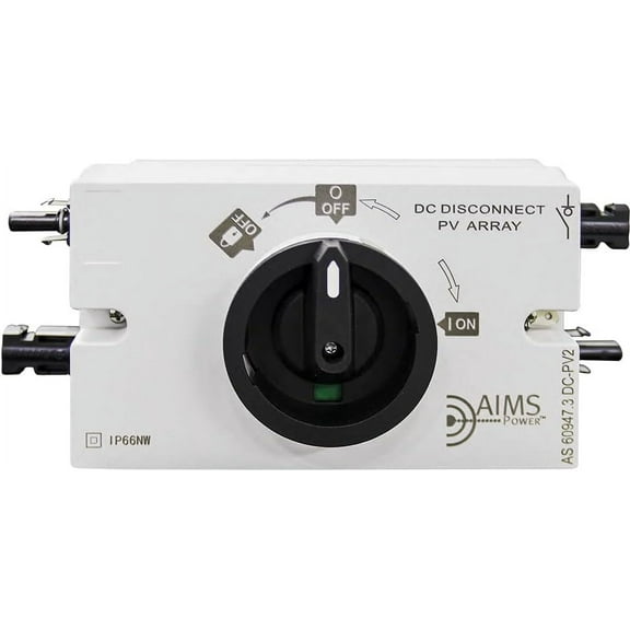 AIMS Power Solar PV DC Quick Disconnect Switch 1200V 32 Amp
