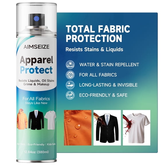 Aimseize Waterproof Spray for Fabric Repels Water Dirt Nano Waterproof Formula 6.76 Ounces,1Pcs.