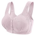 thumbnail image 1 of AINIYS Anti-Sagging Bra Bralette Wireless Soft Cup Bra Cleavage Bra Breathable Everyday Bras Lift and Support Push-Up Bra Plus Size Armpit Fat Control Bra Secure Fit Bra for Women Purple S, 1 of 2
