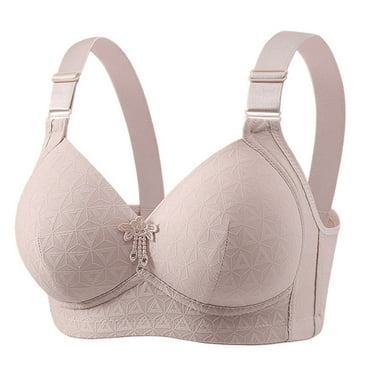 AINIYS Cleavage Bra Seamless Soft Cup Bra Wireless Lightweight T-Shirt Bra Bralette Breathable Everyday Bras Secure Fit Bra for Women Lift and Support Push-Up Bra Gray XL