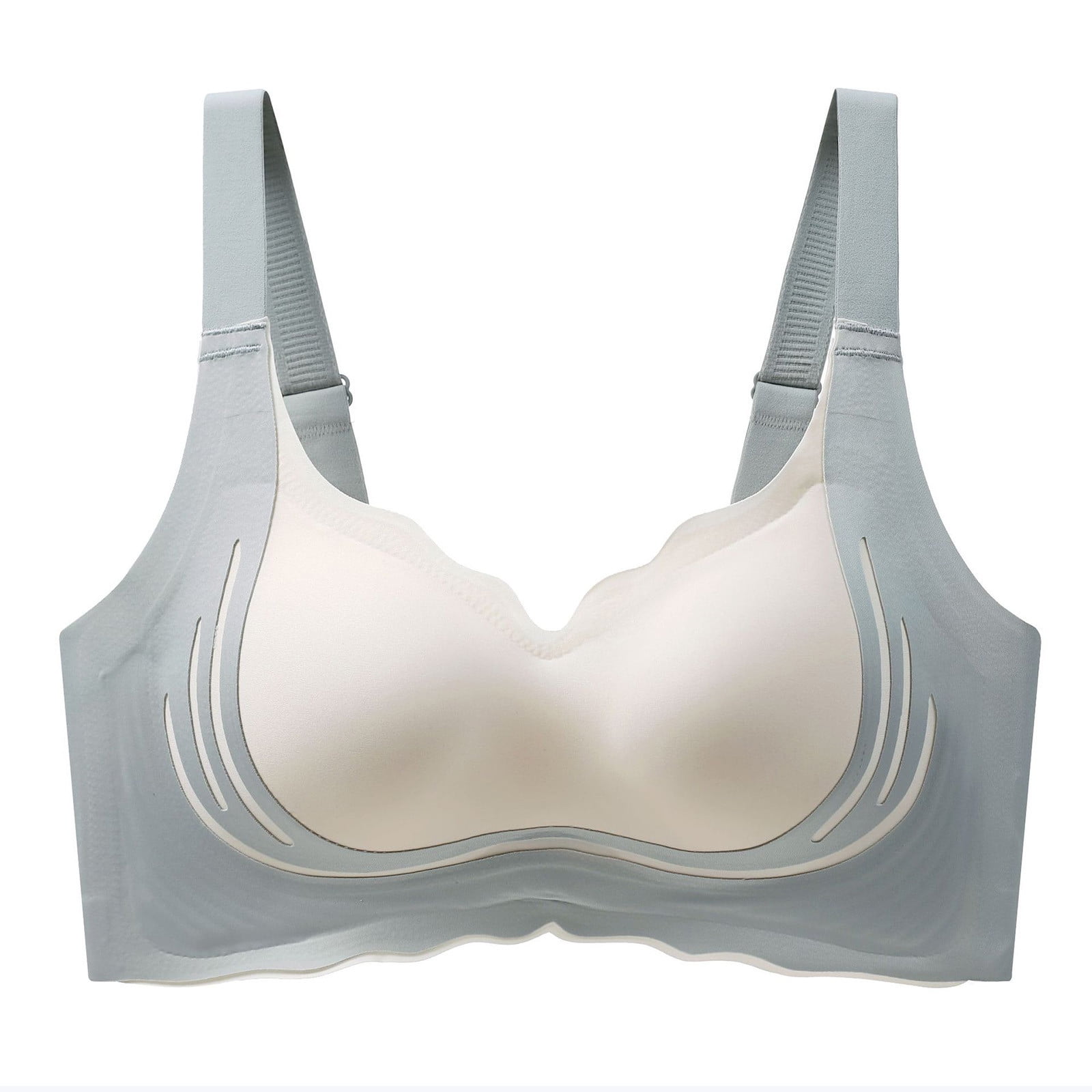 Secure Bras AINIYS Cleavage Bra Soft Cup Bra Wireless Secure Fit Bra for Women ...