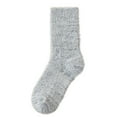 thumbnail image 1 of AINIYS Fuzzy Socks for Women Fluffy Thick Warm Winter Soft Cozy Plush Sleep Home Fleece Soft Socks Gifts Gray Free Size, 1 of 3