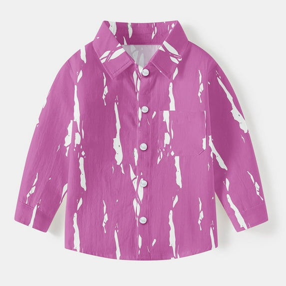 AINIYS Infant Vintage Fall and Spring Shirts Button Down Toddle Baby Fashion Clothes 6 Months Girls Collared Blouse Plaid Shacket Jacket Tops for Boys Long Sleeve Casual Loose School Uniform