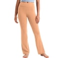 thumbnail image 1 of AINIYS Kids Fashion Stretchy High Waist Pants Comfy Soft Fabric Casual Straight Leg Trousers Beige 2 Years, 1 of 9