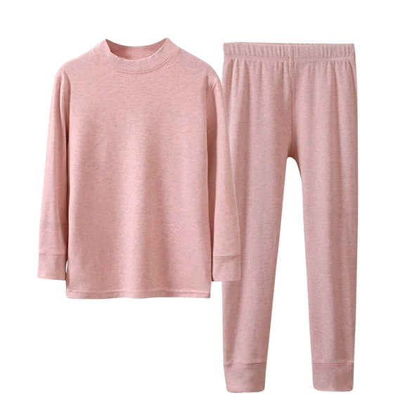 AINIYS Kids Knit Pajama Set Button-Front Cardigan & Pants Outfit Soft Comfortable Children's Clothing for Sleep & Loungewear Pink 12 Years