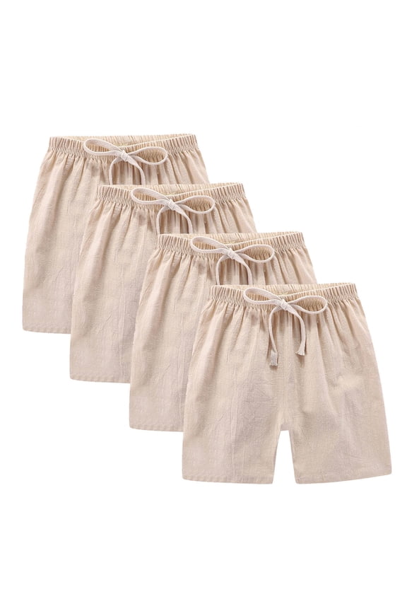 Kids Waist Trainer Shorts Tummy Control Stretch with Elastic Waist Closure for Gym Workouts and Active Play Beige 11 Years