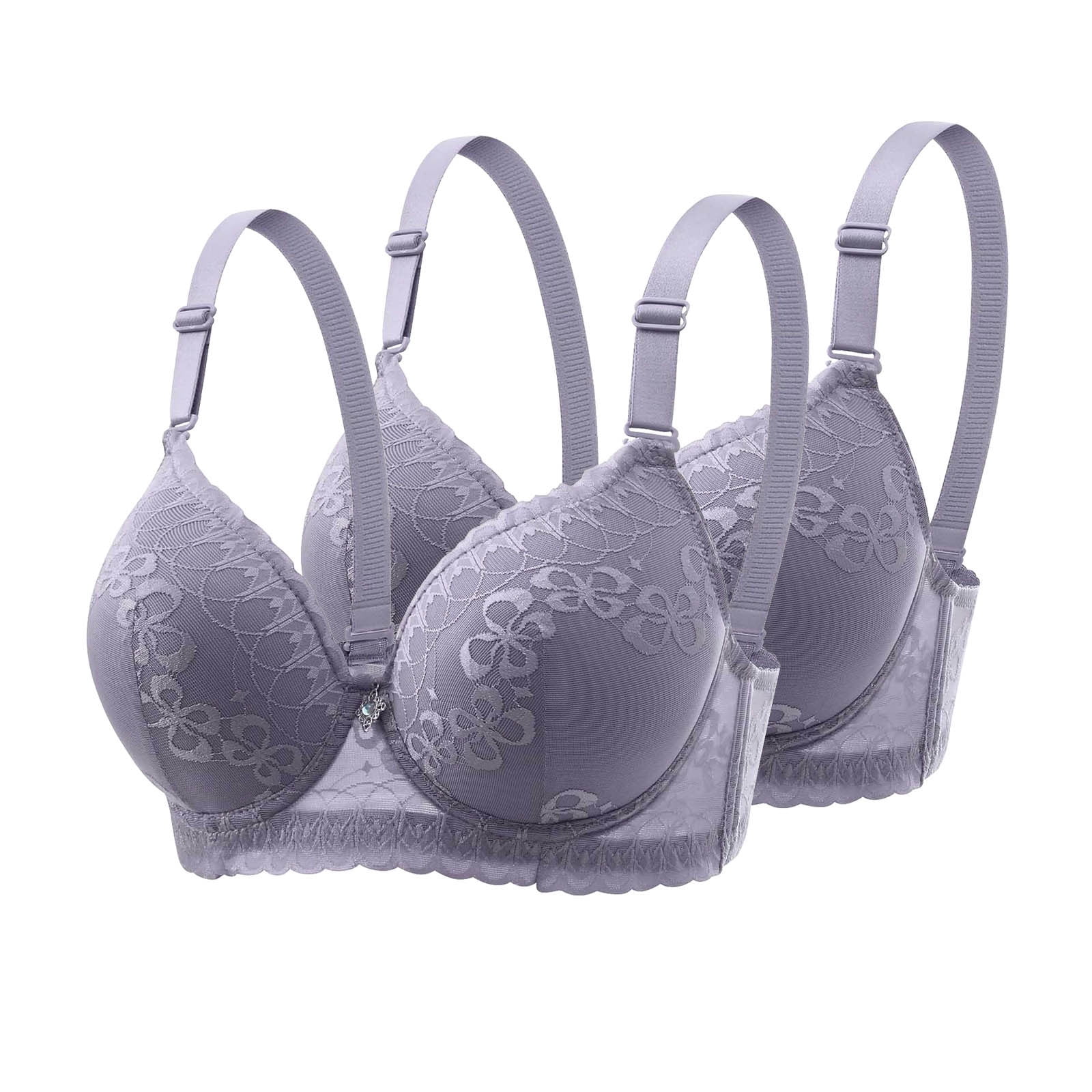 AINIYS Lace Mesh Cleavage Bra Lift and Support Push-Up Bra Secure Fit ...