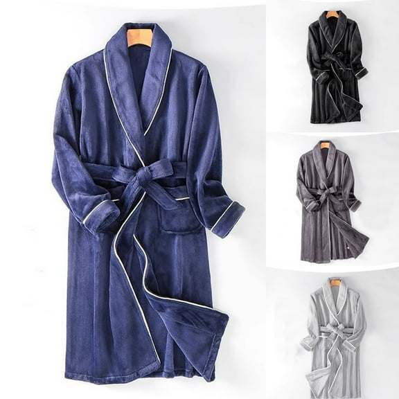 AINIYS Men's Solid Color Velvet Sleeping Pants Thick Warm Loose Pajamas Soft Breathable Home Wear for Casual Daily Use Black L