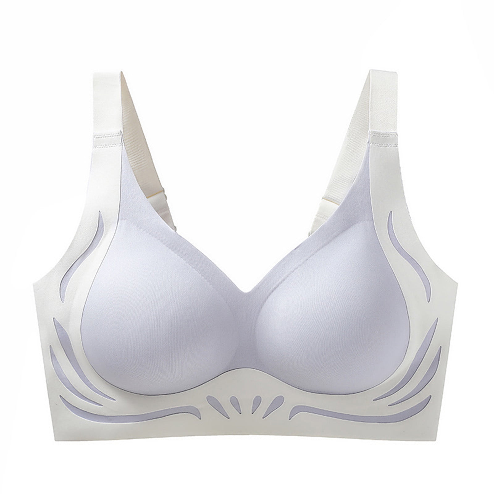 Secure Bras AINIYS Seamless Soft Cup Bra Secure Fit Bra for Women Wireless ...