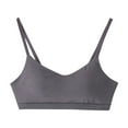 thumbnail image 1 of AINIYS Seamless Soft Cup Bra Secure Fit Bra for Women Wireless Breathable Everyday Bras Cleavage Bra Lightweight T-Shirt Bra Lift and Support Push-Up Bra Bralette Gray S, 1 of 5