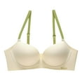 thumbnail image 1 of AINIYS Seamless Soft Cup Bra Wireless Secure Fit Bra for Women Bralette Breathable Everyday Bras Lightweight T-Shirt Bra Beige S, 1 of 4