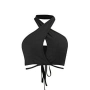 AINIYS Sleep Bras Wireless Workout Gym Bra Cooling Lift-Up Bralette Breathable Everyday Bras Secure Fit Bra for Women Sports Yoga Bra Black M
