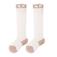 thumbnail image 1 of AINIYS Solid Mid Length Tube Socks Sports Socks Sweat Absorbing Odor Proof Comfortable Casual Socks for Kids for Daily Use and Christmas Parties Khaki 1-2Years, 1 of 4