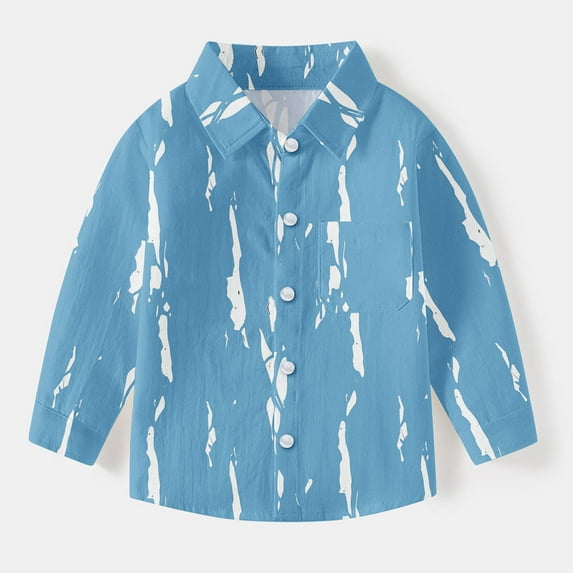 AINIYS Toddle Plaid Shacket Jacket Kids Fashion Clothes Casual Loose School Uniform Tops for Boys Long Sleeve 2 Years Girls Vintage Fall and Spring Shirts Collared Blouse Button Down