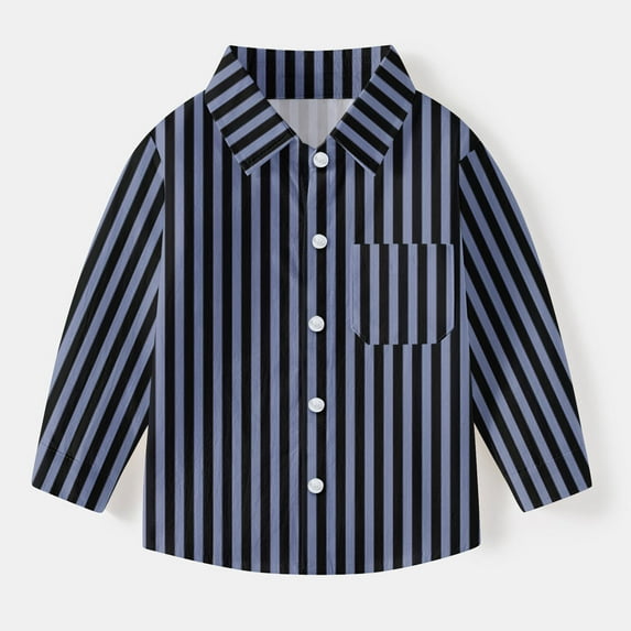 AINIYS Toddle Plaid Shacket Jacket Kids Fashion Clothes Casual Loose School Uniform Vintage Fall and Spring Shirts Collared Blouse 2 Years Girls Tops for Boys Long Sleeve Button Down