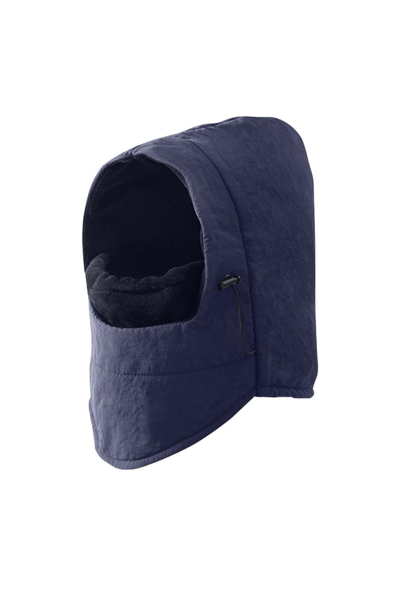 Unisex Adjustable Skiing Hat Ear Neck Protection Thickened Windproof Waterproof Warm Outdoor Cycling Cap Casual Daily Wear Blue Free Size