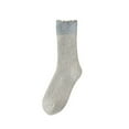 thumbnail image 1 of AINIYS Women Trend Warm Super Soft Socks Winter Fluffy Microfiber Crew Socks Casual Home Sleeping Fuzzy Cozy Sock Gray Free Size, 1 of 2