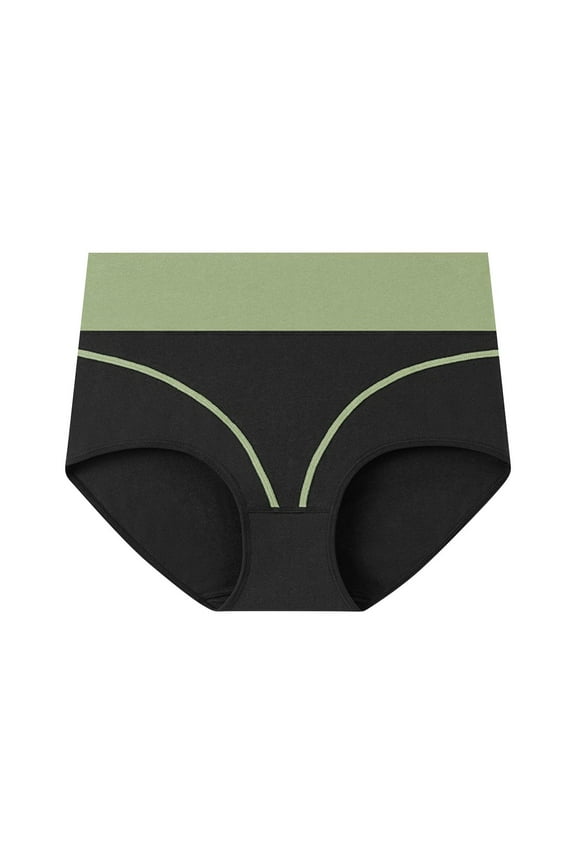 Women's Safety Pants Side Leakage Prevention Breathable Underwear Comfortable Everyday Wear Super Soft Physiological Pants for Relaxation and Versatile Use Green M