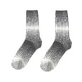 thumbnail image 1 of AINIYS Wool Socks Warm and Comfortable Outdoor Socks Moisture Wicking and Insulating with wide calf fit Gray Free Size, 1 of 4