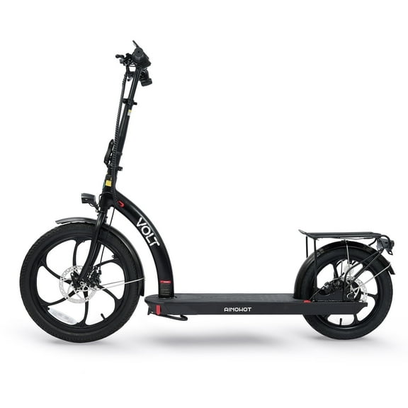 AINOHOT Volt Electric Scooter for Adults, 500W Big Wheel Scooter, 48V 13AH Battery Folding Scooter with 20" Front &16" Rear Wheels