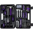thumbnail image 1 of AINUO 148-Piece Automotive and Household Tool Set, Purple General Purpose Repair Socket Tool Kit, Heavy Duty Hand Tools for Car Maintenance, DIY Projects and Home Repairs, 1 of 15