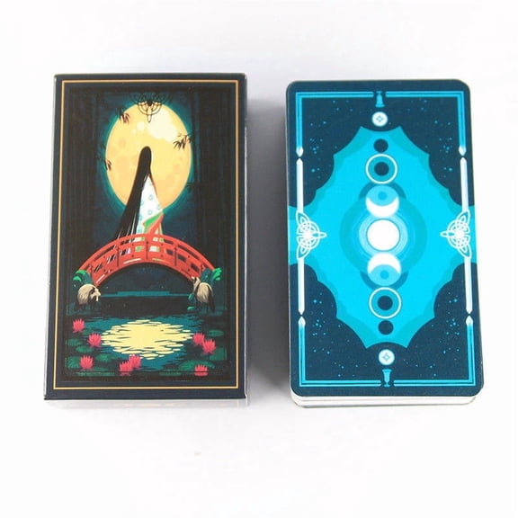 AINYROSE 78pcs Tarot of the Divine Card Game Party Board Game Guidance Divination Fate Oracle Party Deck Board Game