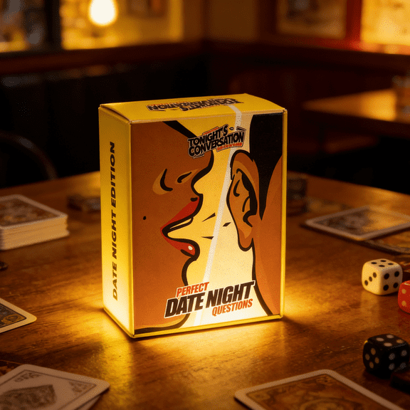 AINYROSE Tonight Conversation Card Game | Perfect Date Night Questions | Family Game Night | Date Night Edition | Transform Your Date Night With Thoughtful Questions For Couples And Families
