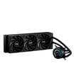 thumbnail image 1 of AIO CPU Liquid Cooler with 21 Inch LCD Display 3x120mm PWM Fans 2200RPM Black Compatible with Intel 115X 1366 2011 1700 1200 AMD AM4 AM5, 1 of 6