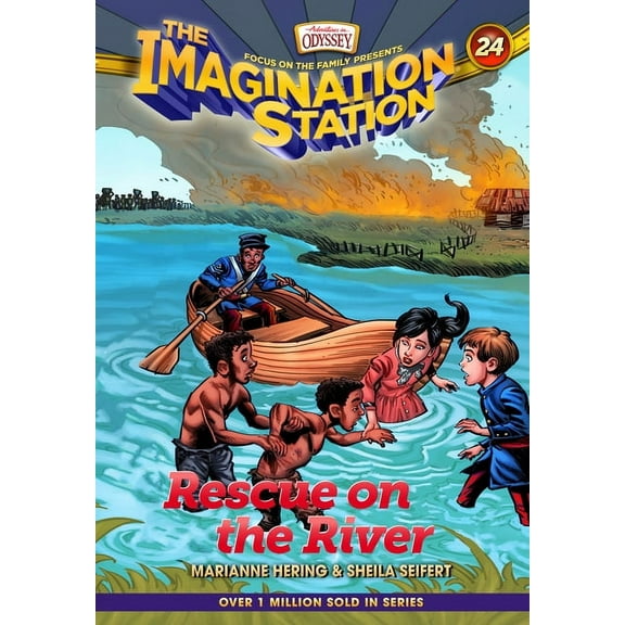 AIO Imagination Station Books: Rescue on the River (Series #24) (Paperback)