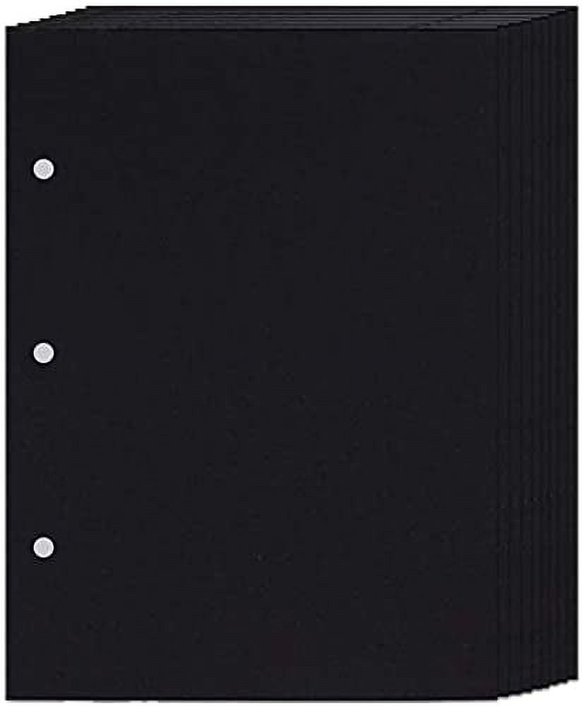 Scrapbook Album ~ Blank Black-Page Mini- Scrapbook Album 8.5 by 6.5 –  FugitiveKatCreations Boutique