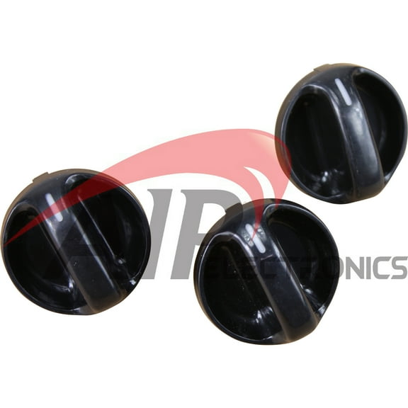 AIP Electronics Premium 3pcs A/C and Heater Knob Switch Compatible Replacement For 2000-2006 Toyota Tundra 55905-0C010 Oem Fit SK1002