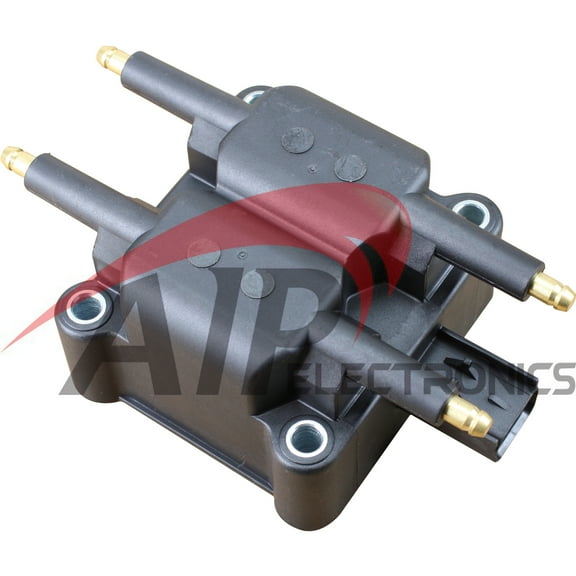 AIP Electronics Premium Ignition Coil Pack Compatible Replacement For 1995-2008 Dodge Ram Jeep Mini Cooper Mitsubishi Dodge Plymouth Chrysler 3 FLAT PINS Oem Fit C189