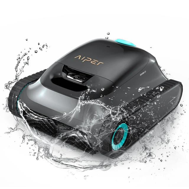 AIPER Scuba S1 Cordless Robotic Pool Vacuum Cleaner Pool Robot with ...