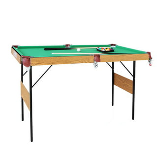 simba usa inc 8' Feet Billiard Pool Table Full Set Accessories Vintage  Green 8FT with benches