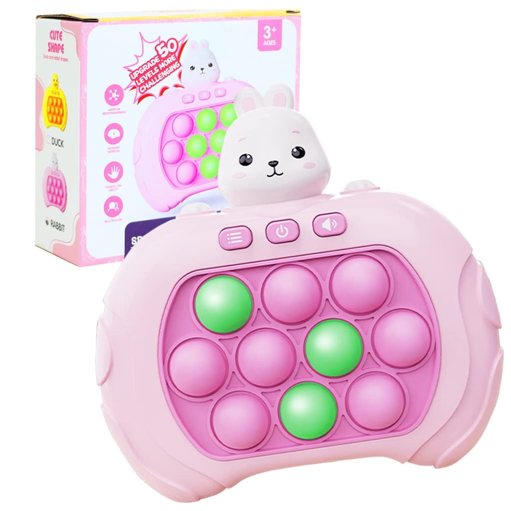 Fidget Go Machine Machine AIPINQI Pop Game Light Up Fidget Toy, Quick Push Game, Whack a Mole ...