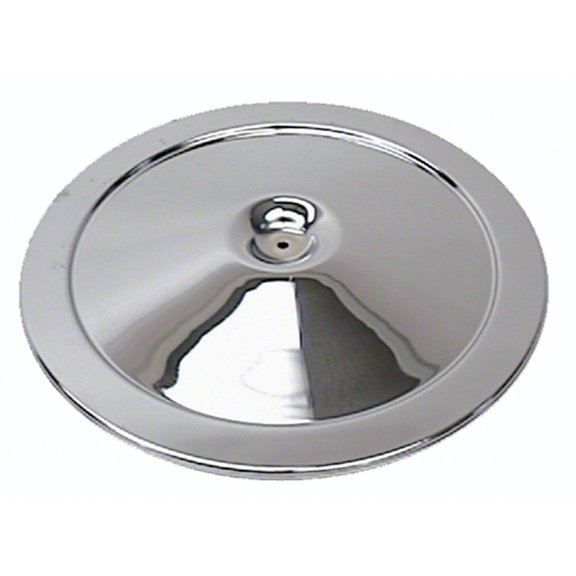 AIR CLEANER LID CHROME FOR OPEN ELEMENT TYPE WITHOUT INSTRUCTIONS