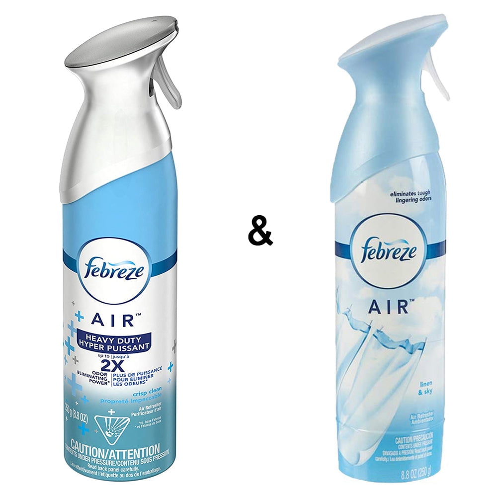 Febreze Touch Fabric Spray, Sneaker Balls Alternative, Couch Cleaner,  Fabric Refresher Spray, Ocean & Mountain, 16.9 oz, Pack of 2