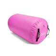 thumbnail image 1 of Air Roller Inflatable Tumbling Mat With Pump - Pink, 1 of 1