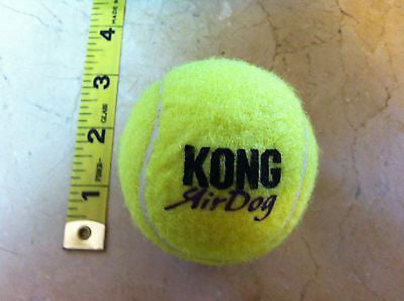 AIR Tennis Ball Bulk Heavy Duty Dog Toys that Squeak - Choose Size and Quantity (Medium,5 Balls)