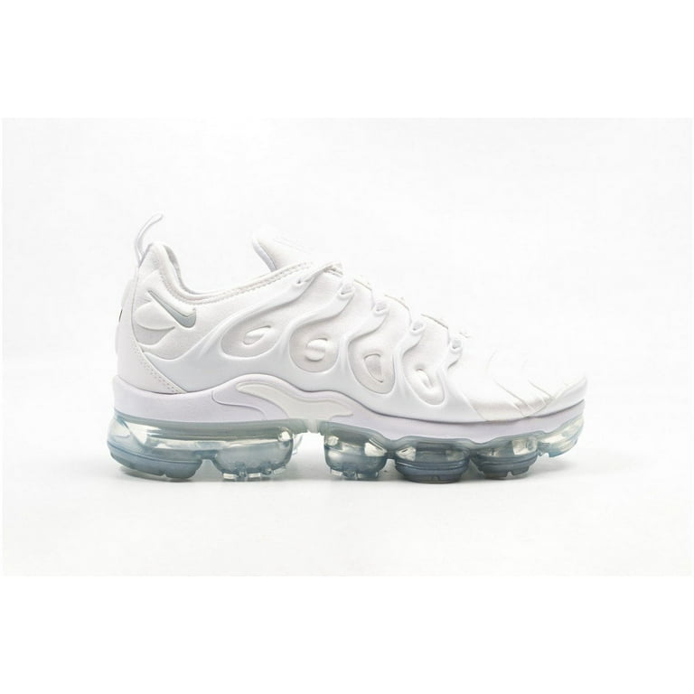 Nike Air VaporMax Plus Running Shoe, Triple White